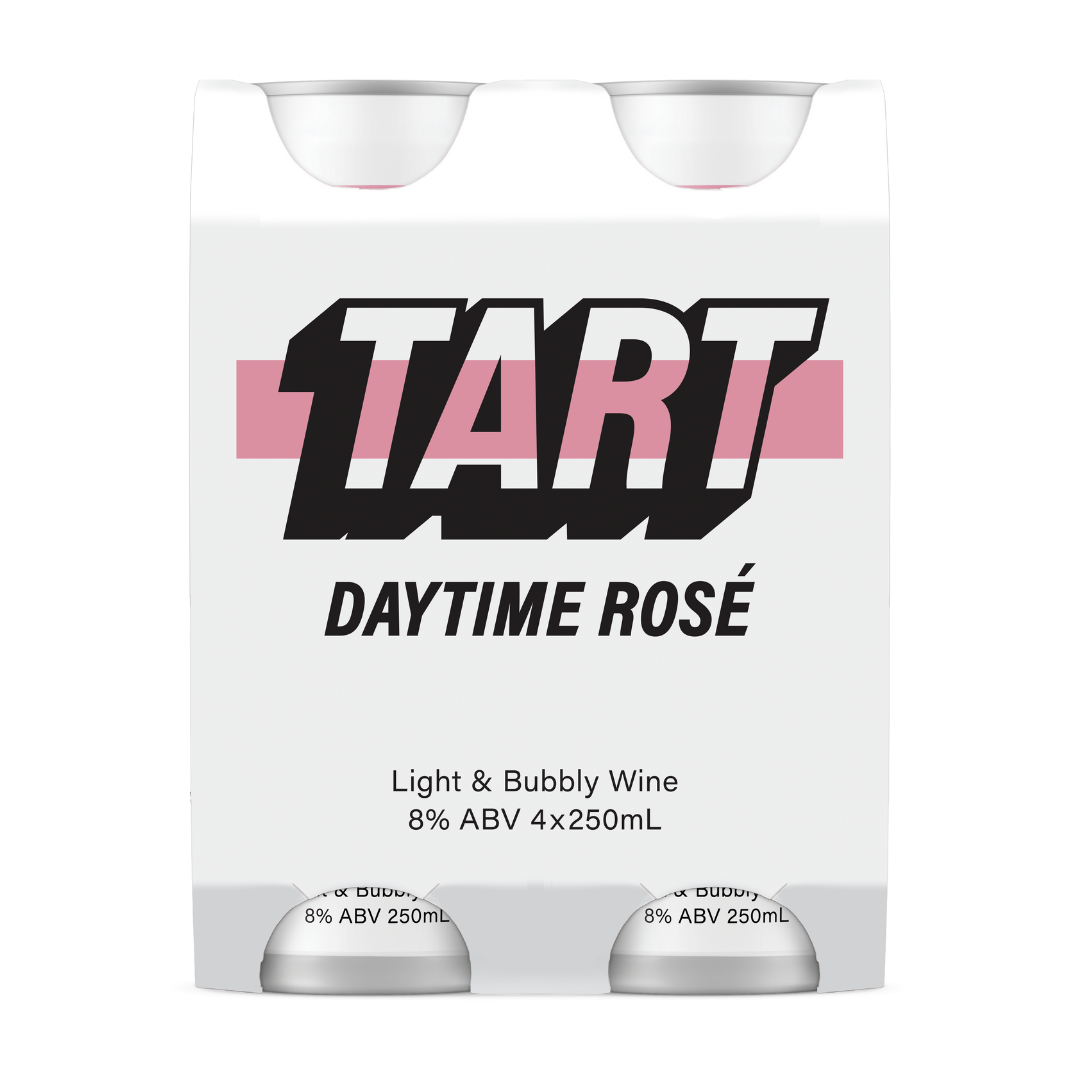 TART Daytime Rosé Wine 4 x 250ml Can Pack